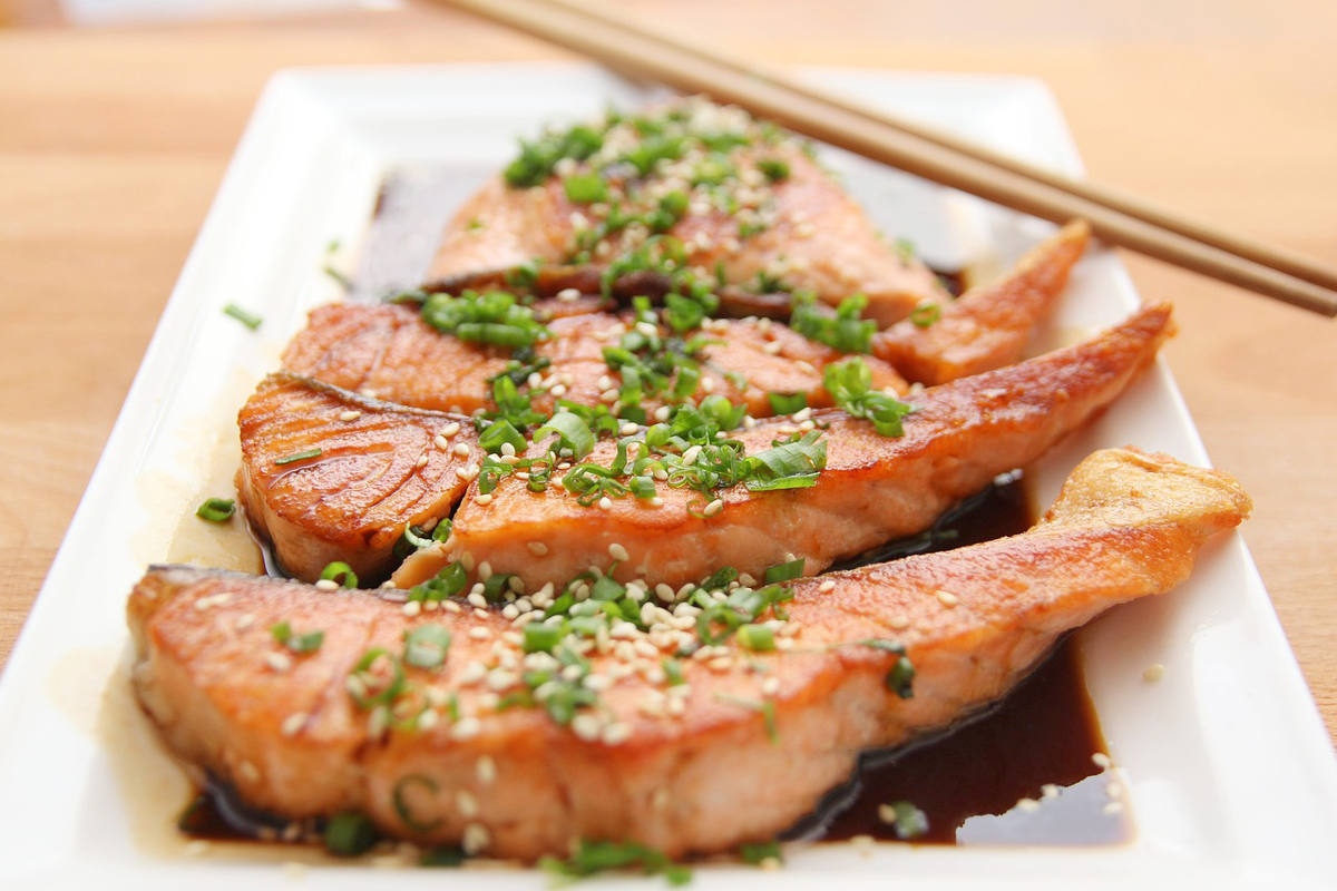 Salmon Teriyaki