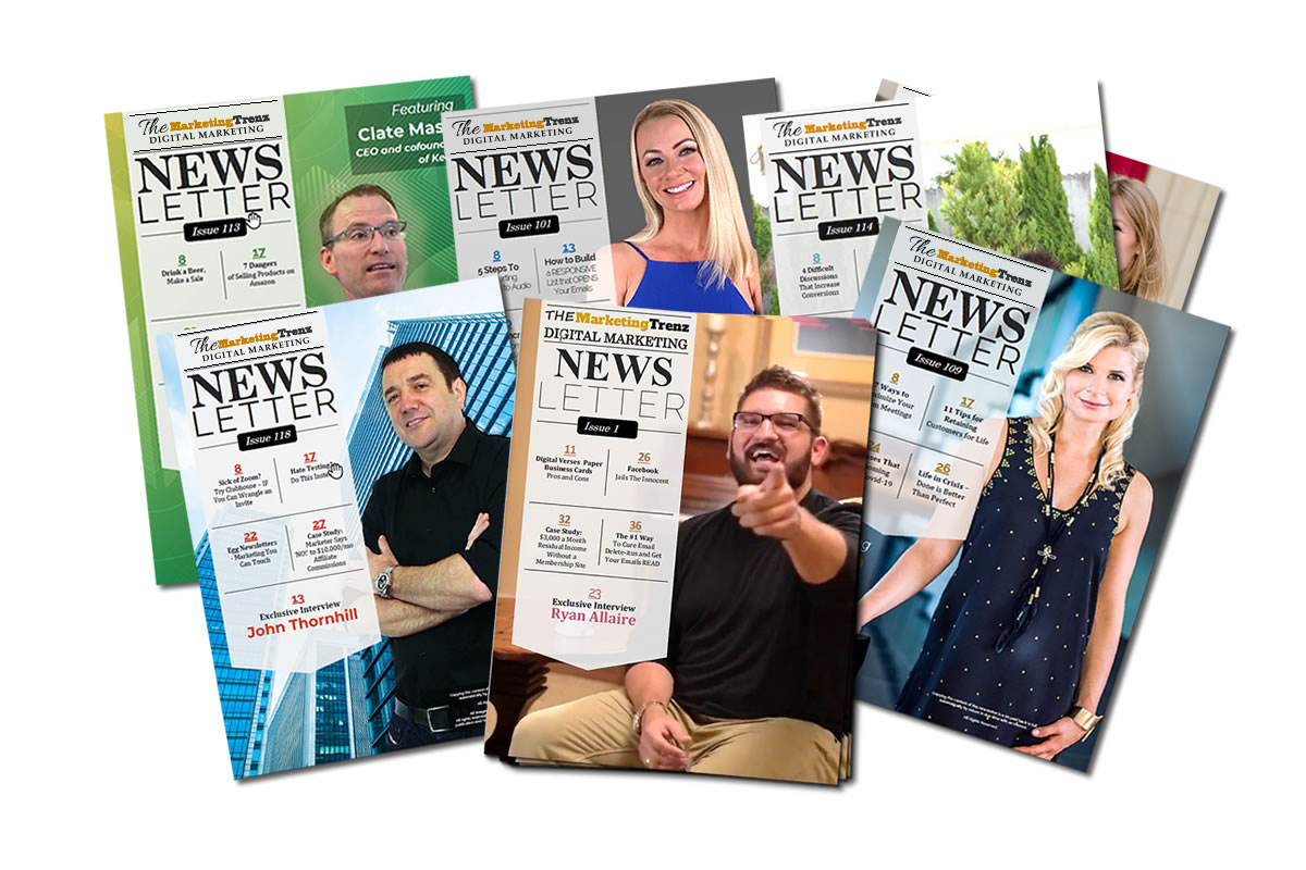 Subscribe To My Newsletter