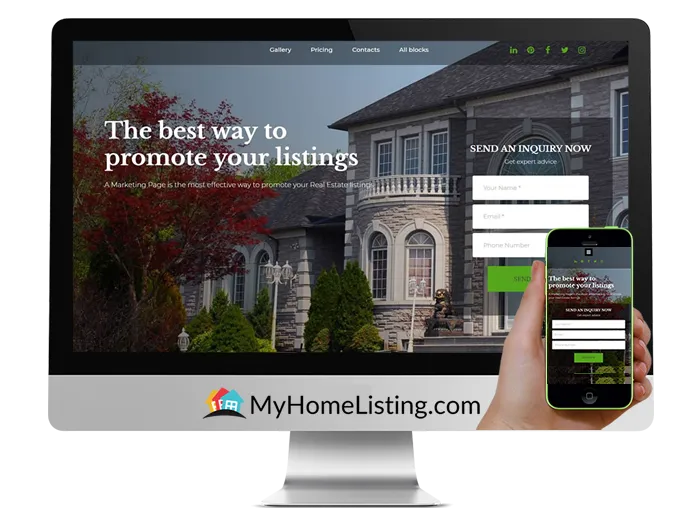 My Home Listing Website