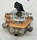 B&W (Barker And Williamson) Model 550A Coaxial Cable 5 Way Switch