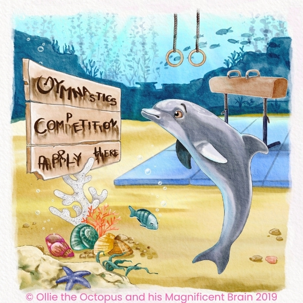 Daisy the Dyslexic Dolphin