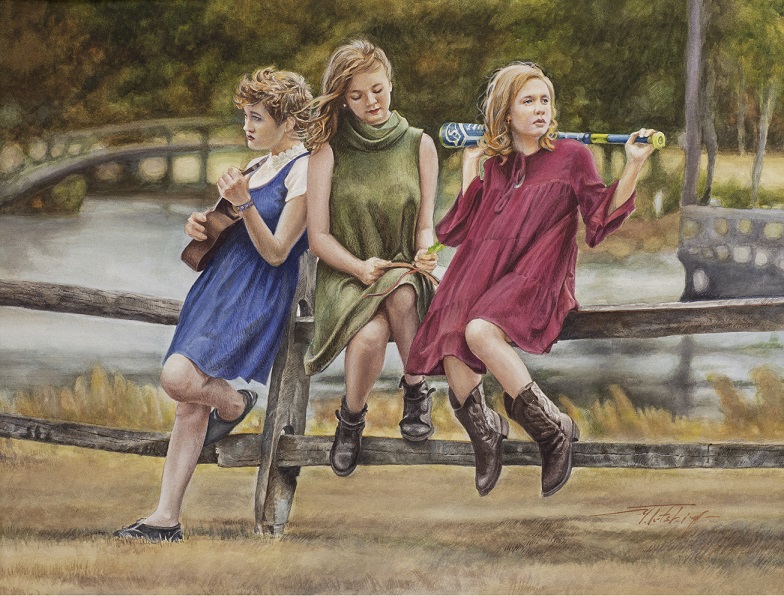 Watercolors, Pencil & Graphite Pencils