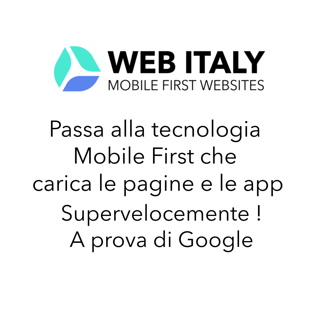 Mobile First Webitaly