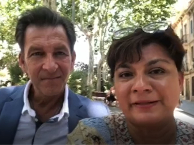 Gen with Dr. Robert Melillo in Barcelona