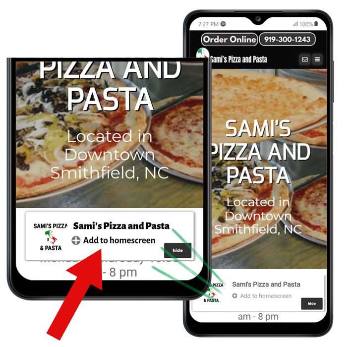 Put Your Business On Your Clients Mobile HOMESCREEN!