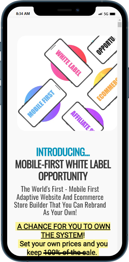 Affiliate Sales Page