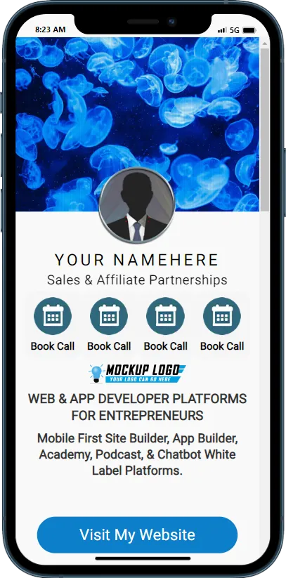 Digital Business Card Style 7