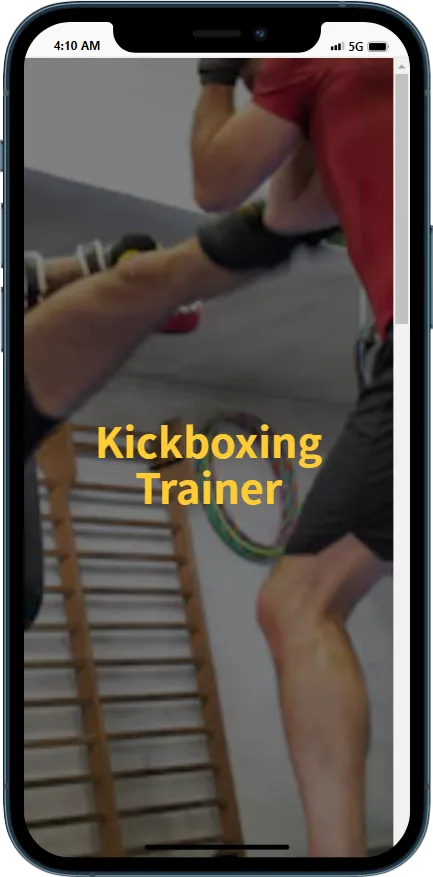 Kickboxing Trainer