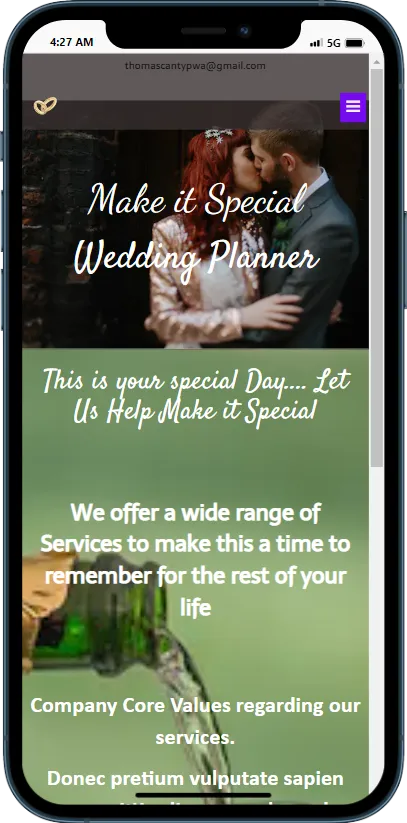 Memories Wedding Planner