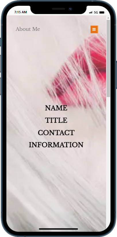 Mobile Beauty Business Card