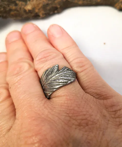 Anello fogli in acciaio c.