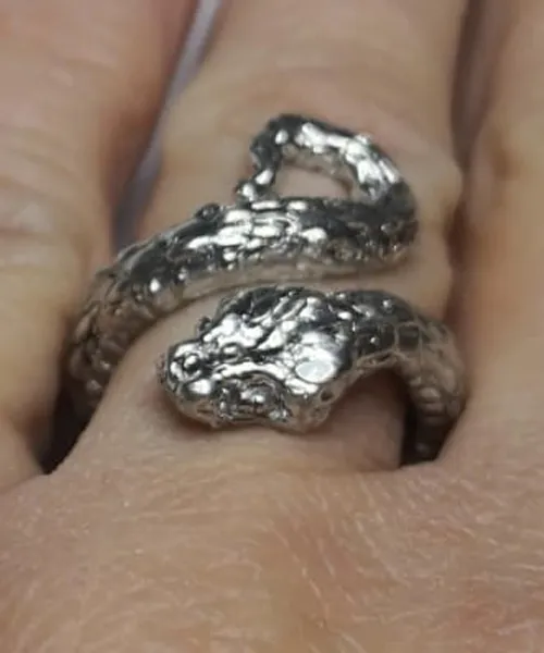 Anello in argento regolabile