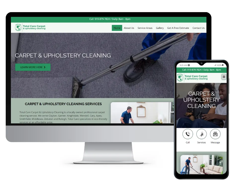 Carpet & Upholstery Cleaning