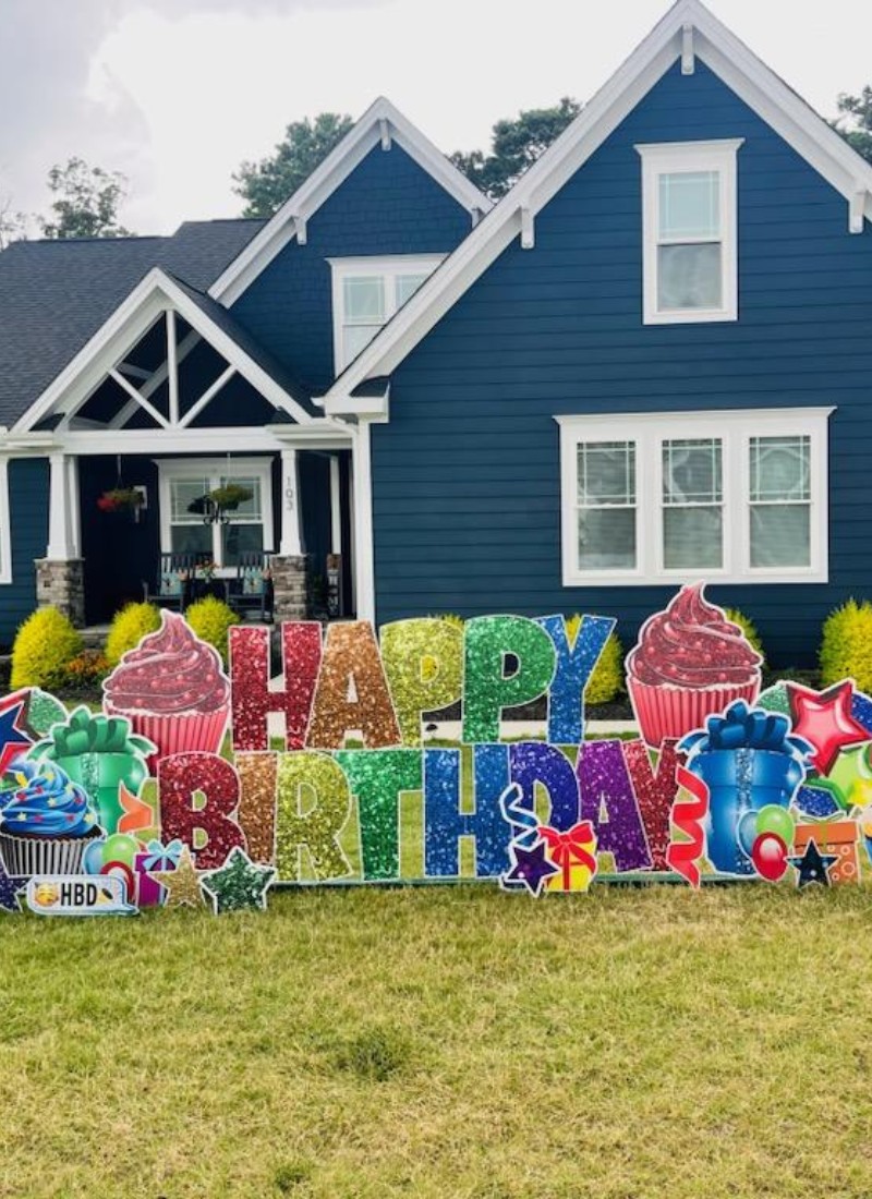 Book Now Occasion yard card