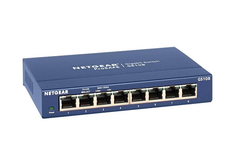 Gigabit Ethernet Switch (8 Ports)