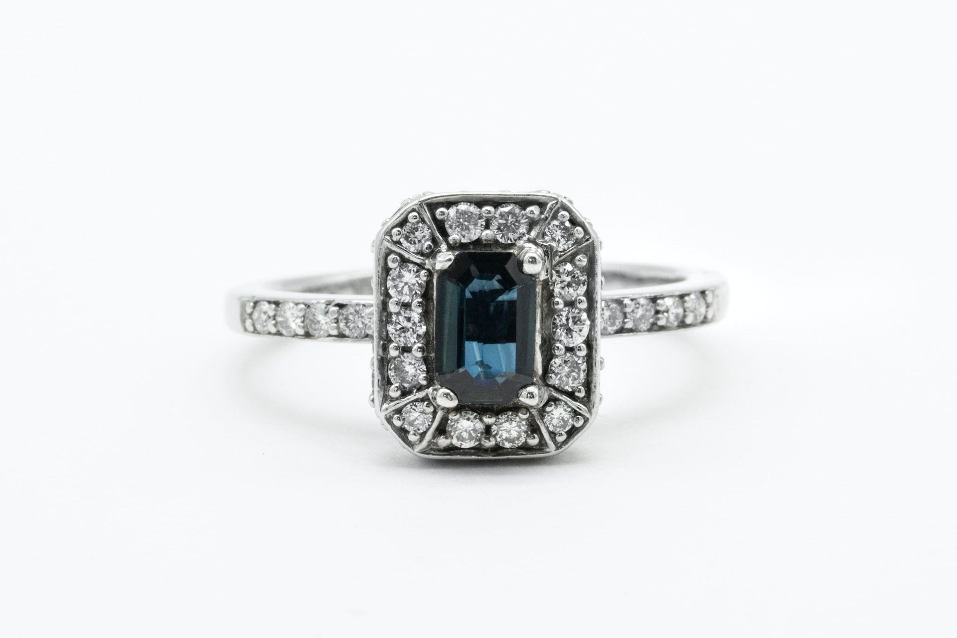 Sapphire and Topaz Ring