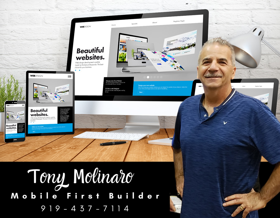 MobiFirst website builder and designer