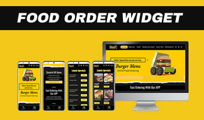 Food Order Widget