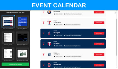 Event Calendar
