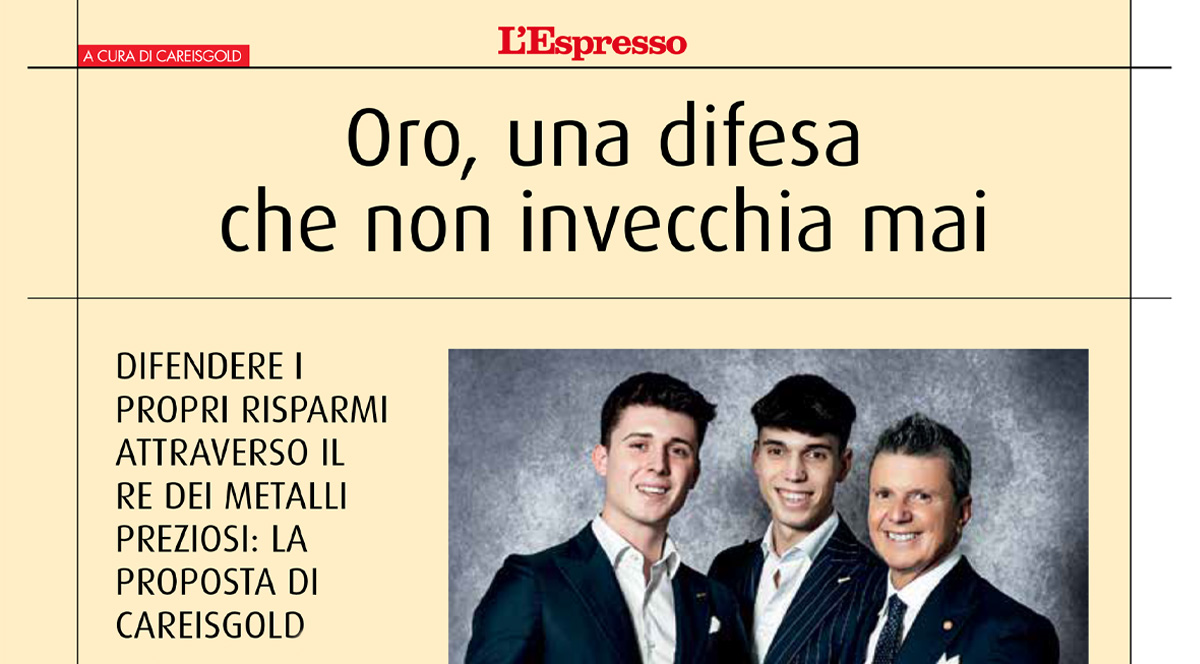 ORO, UNA DIFESA CHE NON INVECCHIA MAI