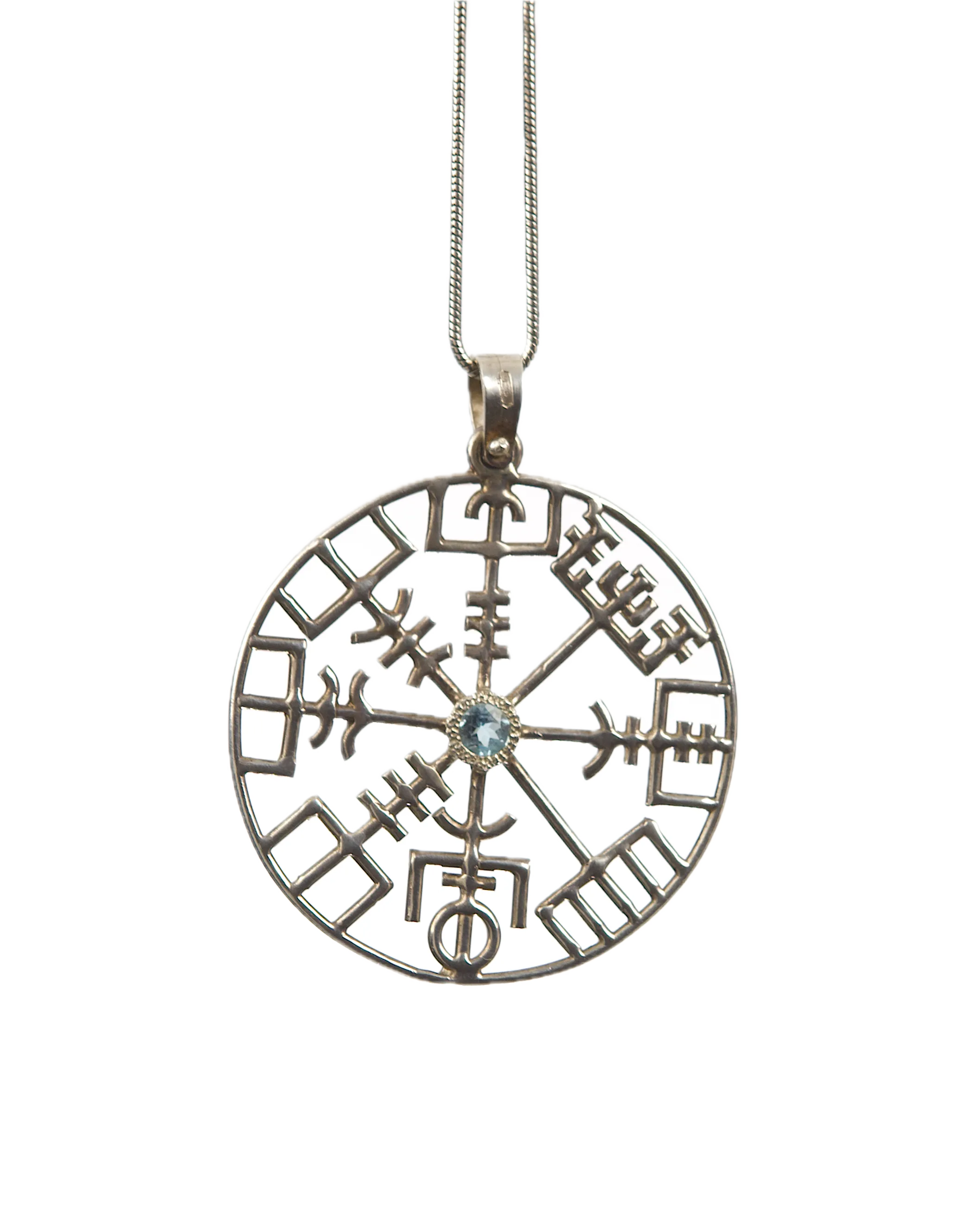 Vegvisir con Cristallo Centrale