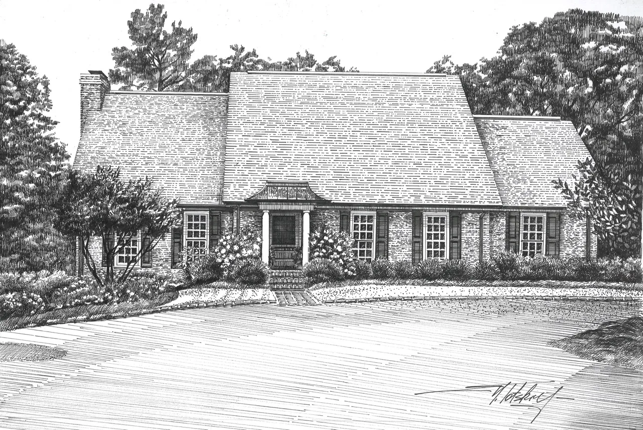 Graham House On Old River Road