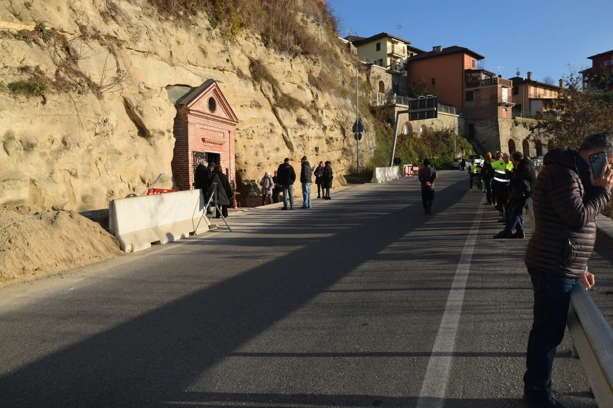 Tempio della Dea Diana ora Cappella di S. Lucia: caduta in disuso venne costruita una Cappella in onore di S.Lucia