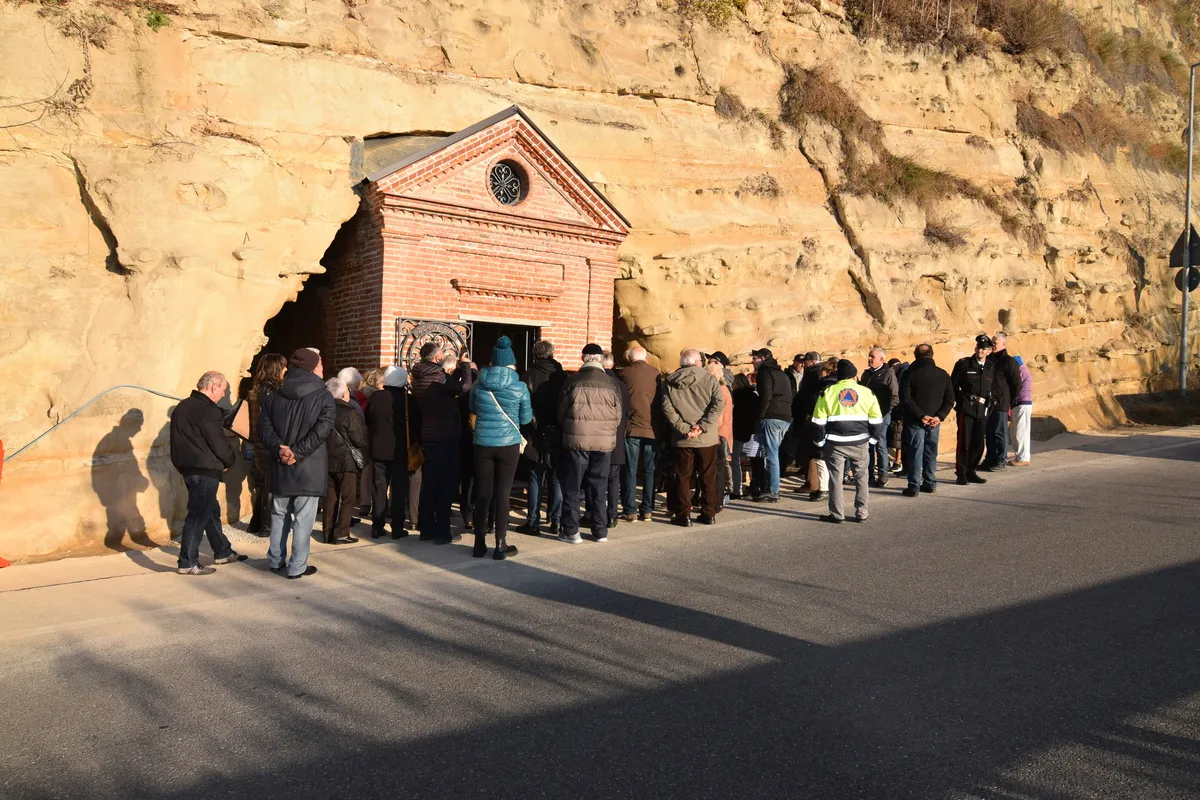 Tempio della Dea Diana ora Cappella di S. Lucia: Inaugurazione della Cappella è avvenuta il 13 dicembre 2023, Santa Lucia