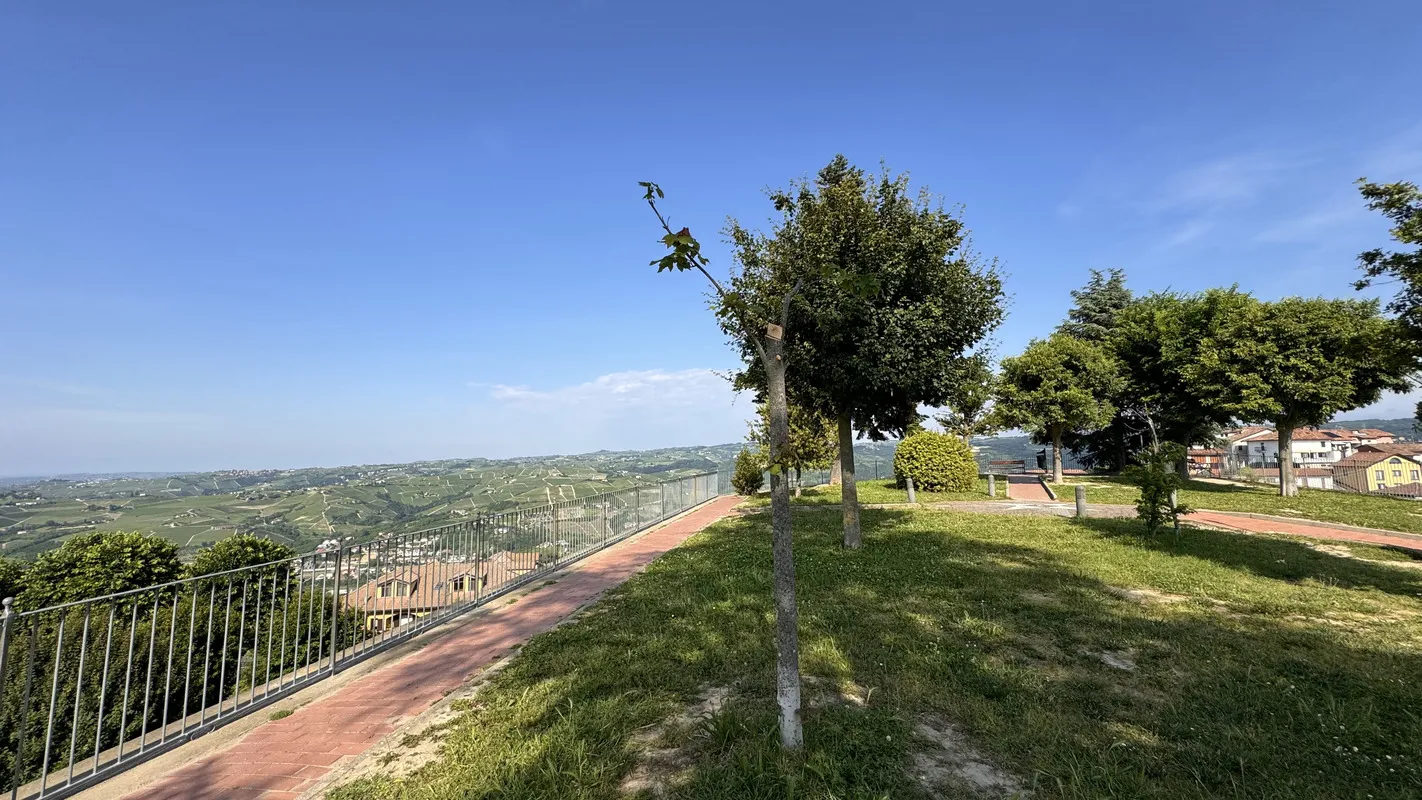 Sul Belvedere del Castello Alto