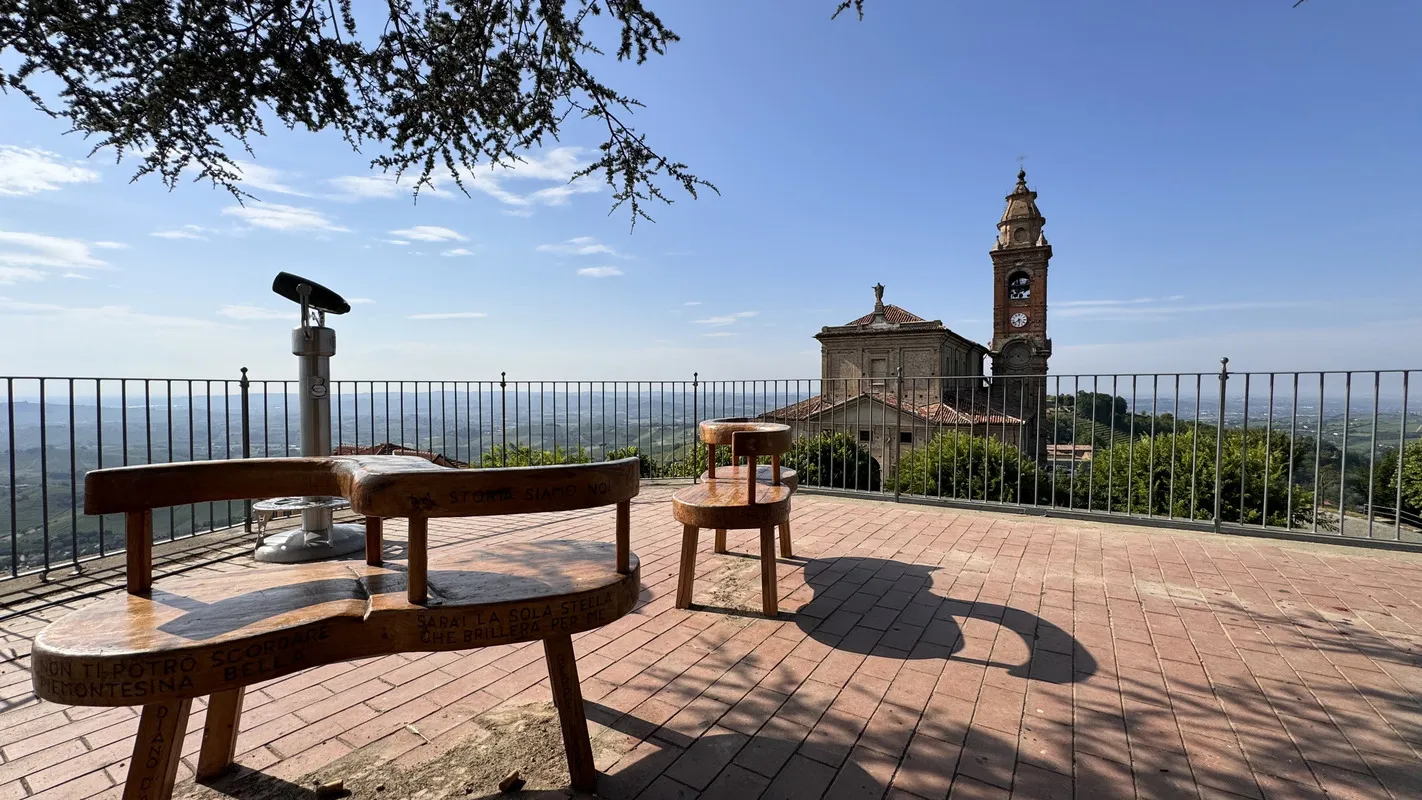 Sul Belvedere del Castello Alto