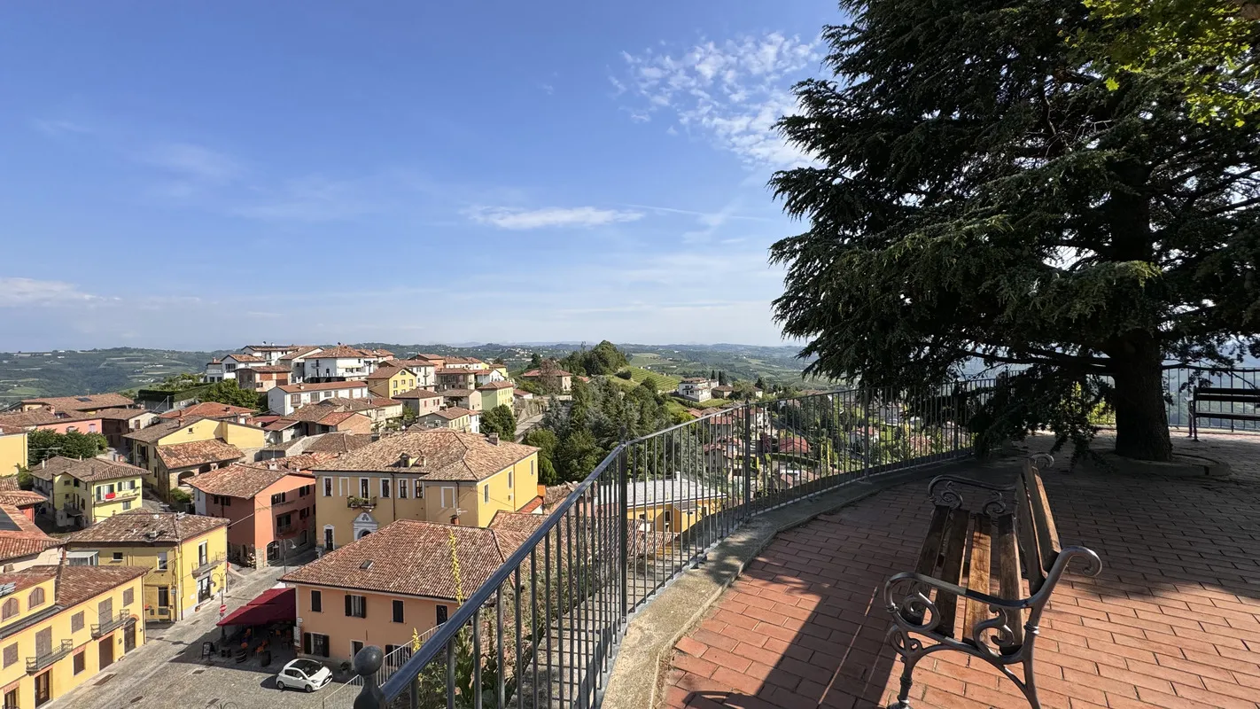 Sul Belvedere del Castello Alto