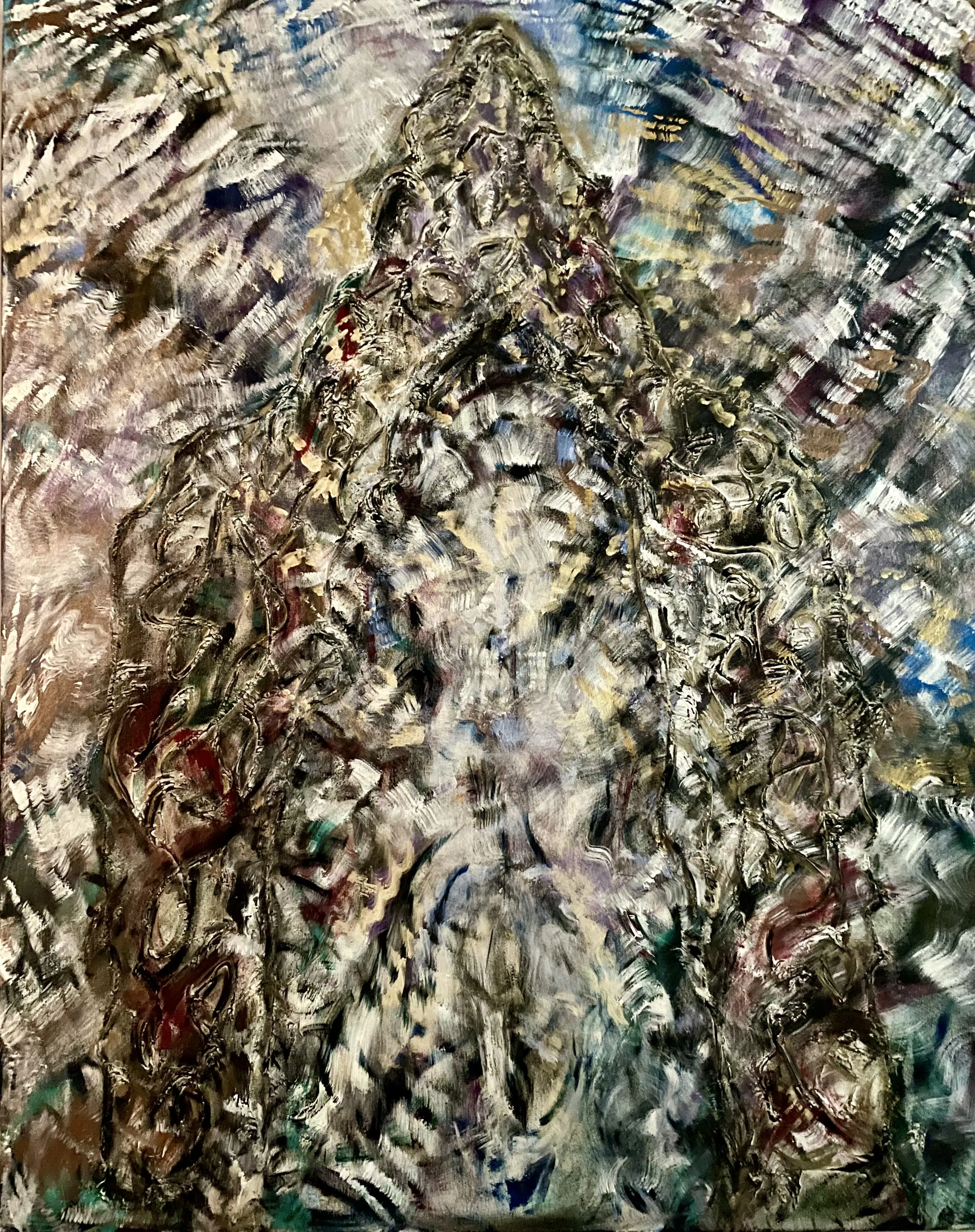 The Doorway - Ezekiel 10:4 - 48x60 