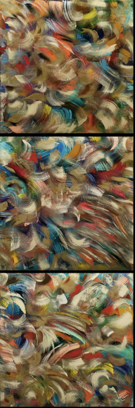 The Trinity - 1 John 5:7 - (3) 26x26