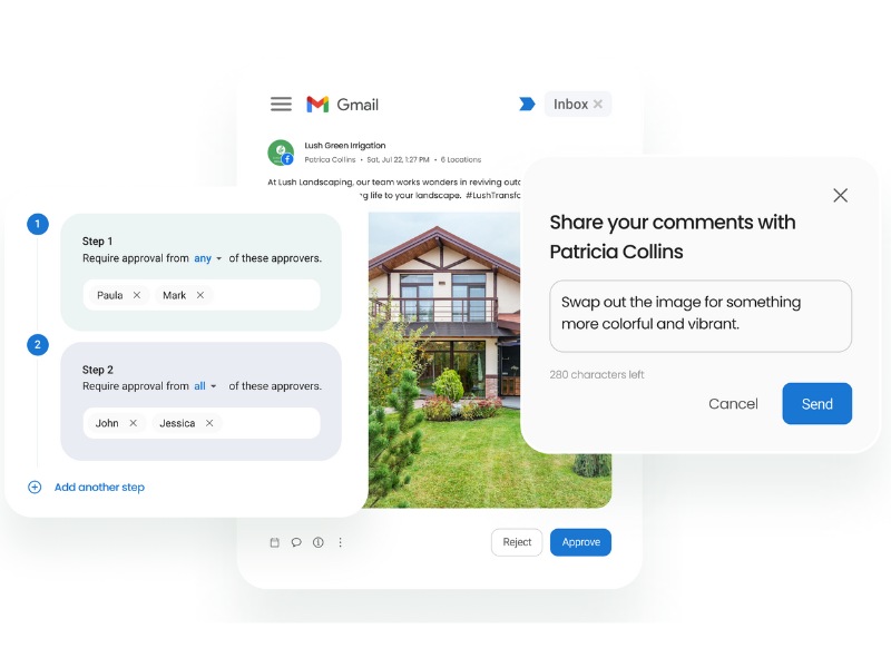 Streamline approvals with automated workflows