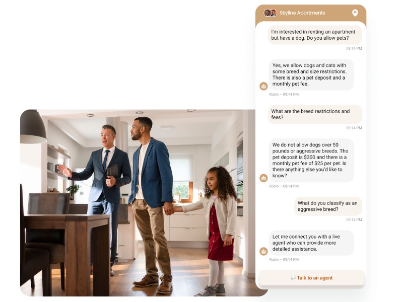 Live Agent Handoff | Easily transition conversations to live agents