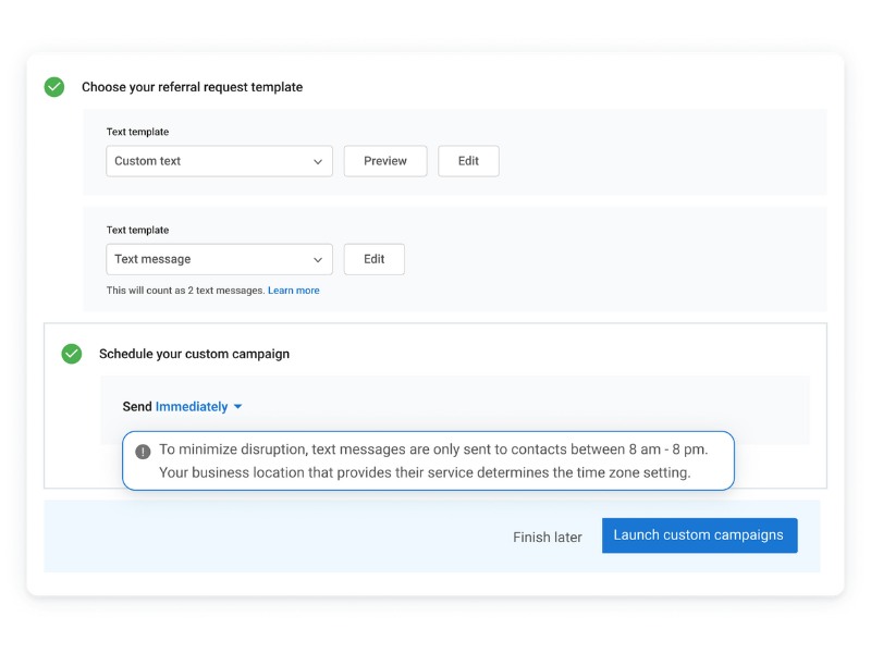 Compliance: Comply with national regulations
