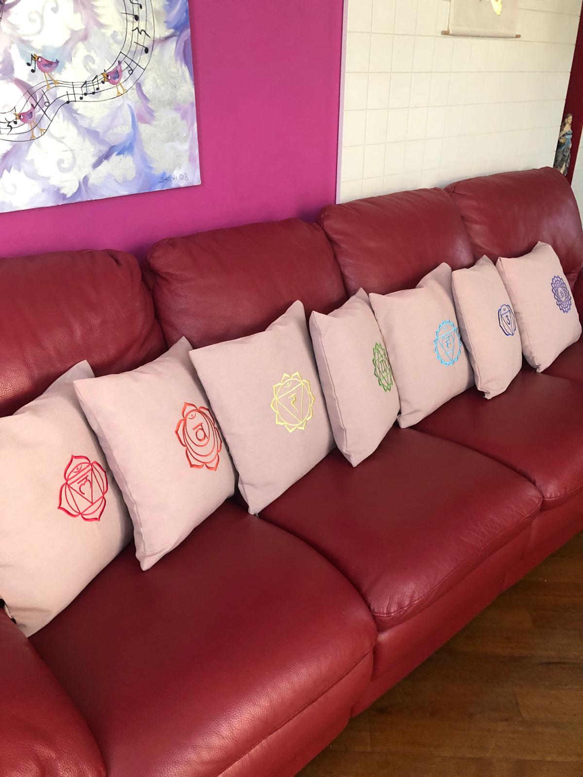 Cuscini con i Chakra