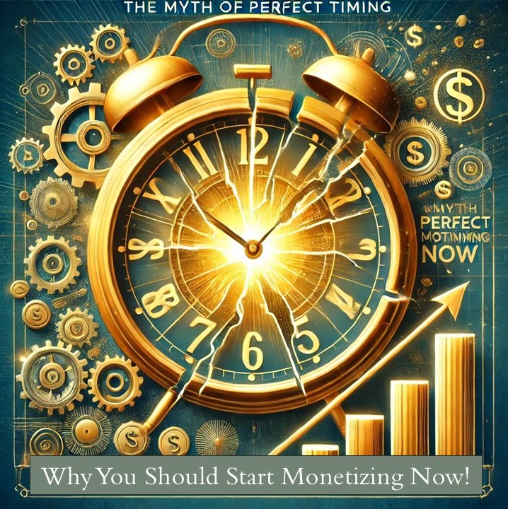 The Myth of Perfect Timing: Why You Should Start Monetizing Now