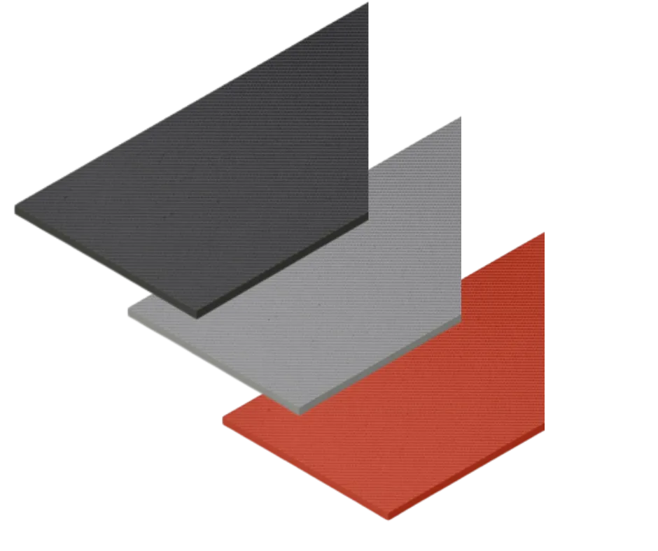 Gomma Naturale cellule aperte disponibile in 3 durezze