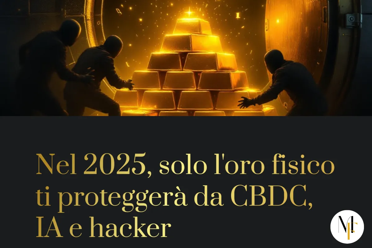 2025: L’Oro Fisico Resiste all’IA e alle Valute Digitali delle Banche Centrali (CBDC)