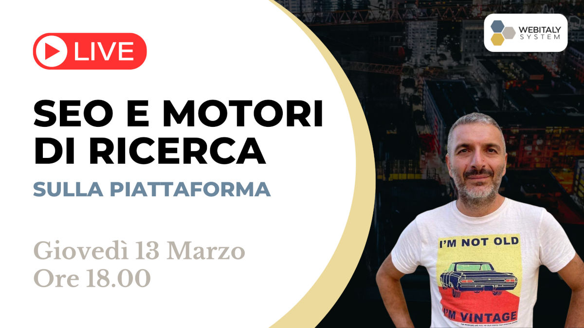 SEO e motori di ricerca: tutti i segreti sulla piattaforma di Webitaly System
