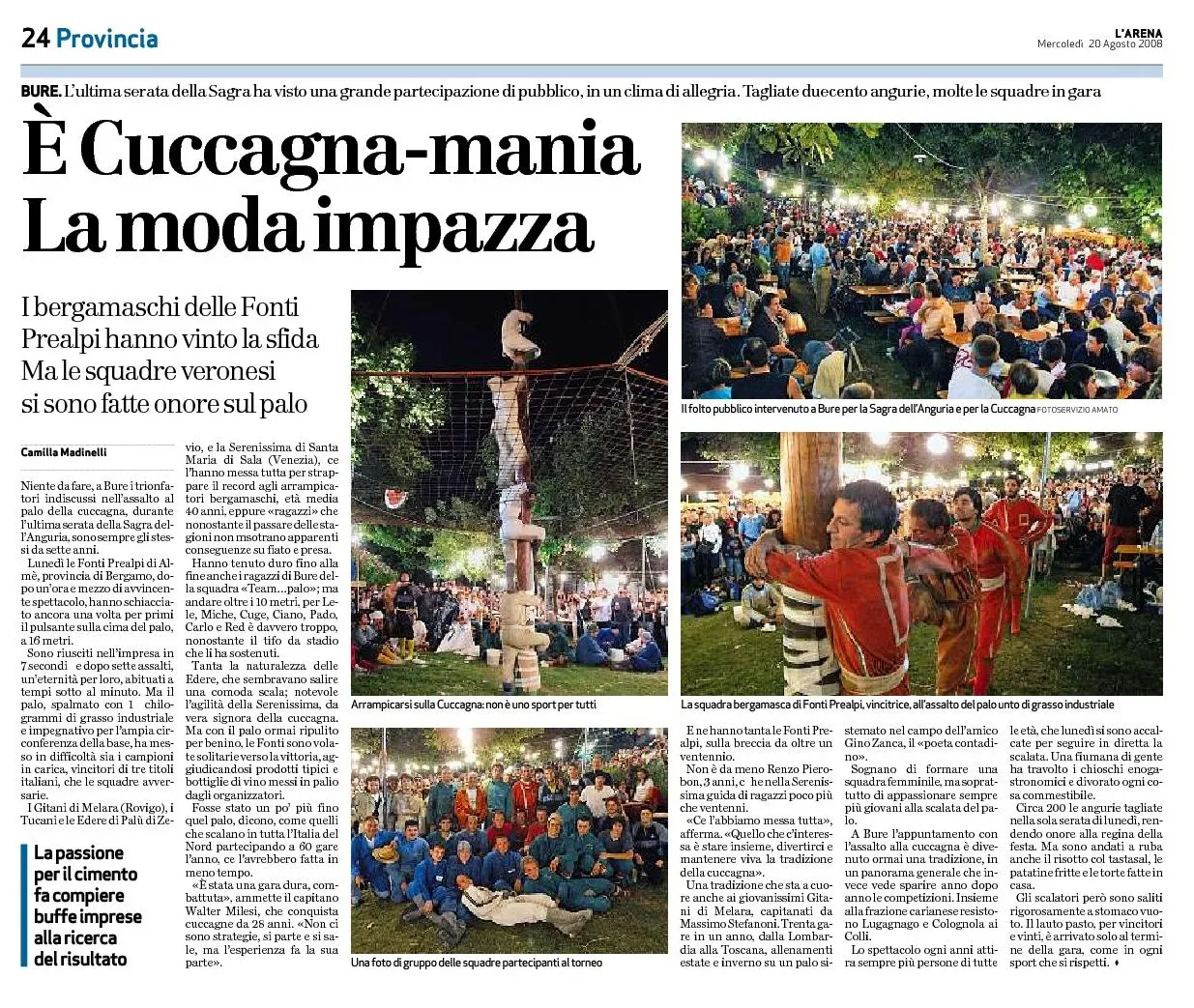 È Cuccagna-mania: La moda impazza 