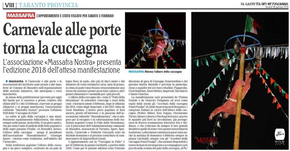 A Massafra Torna la cuccagna