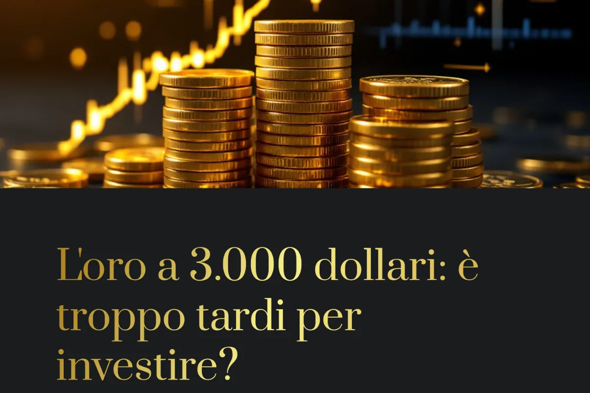 Oro nel 2025: Perché il Prezzo Alto Non Deve Spaventare (E Come Iniziare con Piccoli Passi)