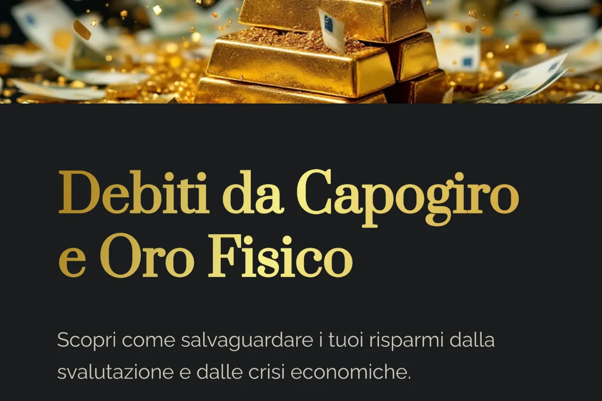 Debiti da Capogiro e Oro Fisico: Come Proteggersi nel 2025