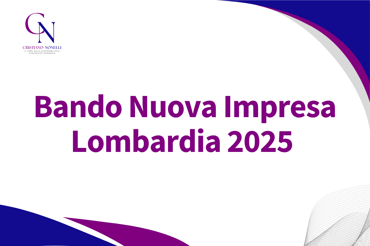 BANDO NUOVA IMPRESA 2025 – LOMBARDIA