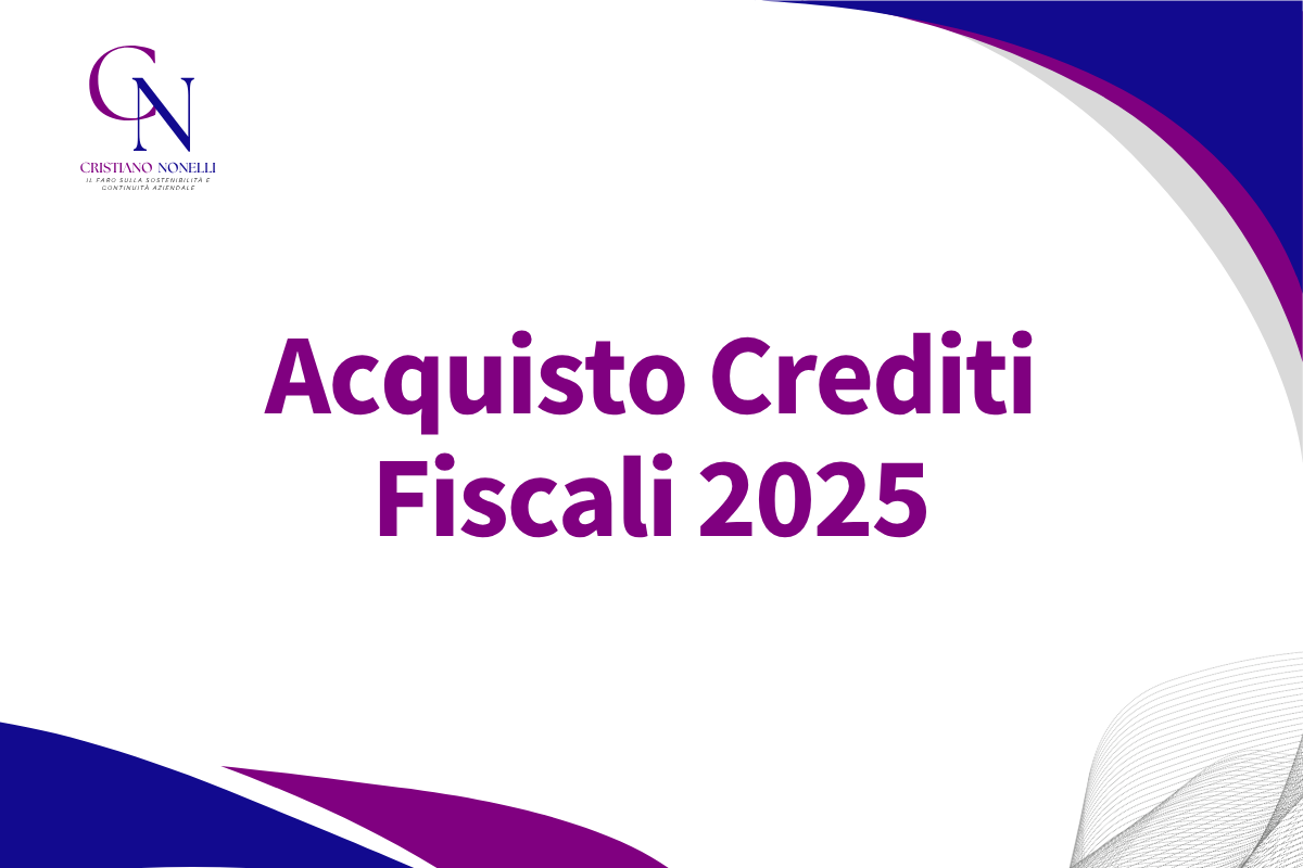 Acquisto Crediti Fiscali 2025