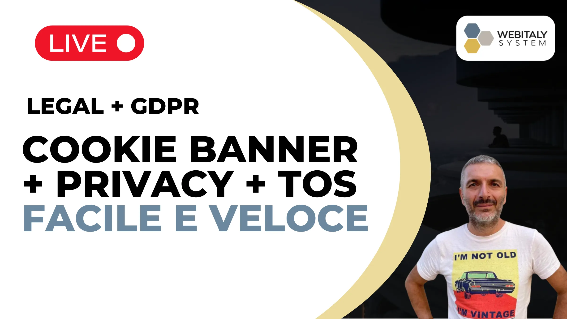 Cookie Law, Privacy e GDPR: facili da dire, ancora più facili da fare (con Web Italy System)