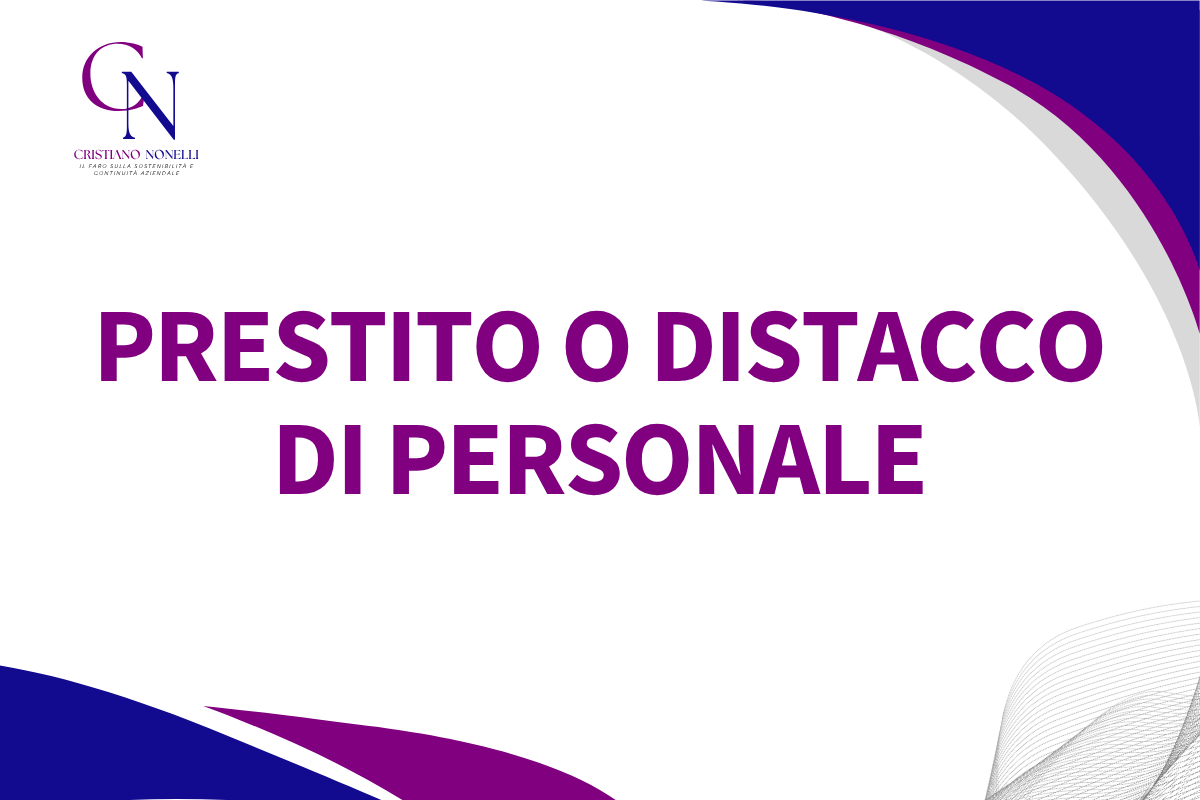 Prestito o distacco di personale: novità 2025