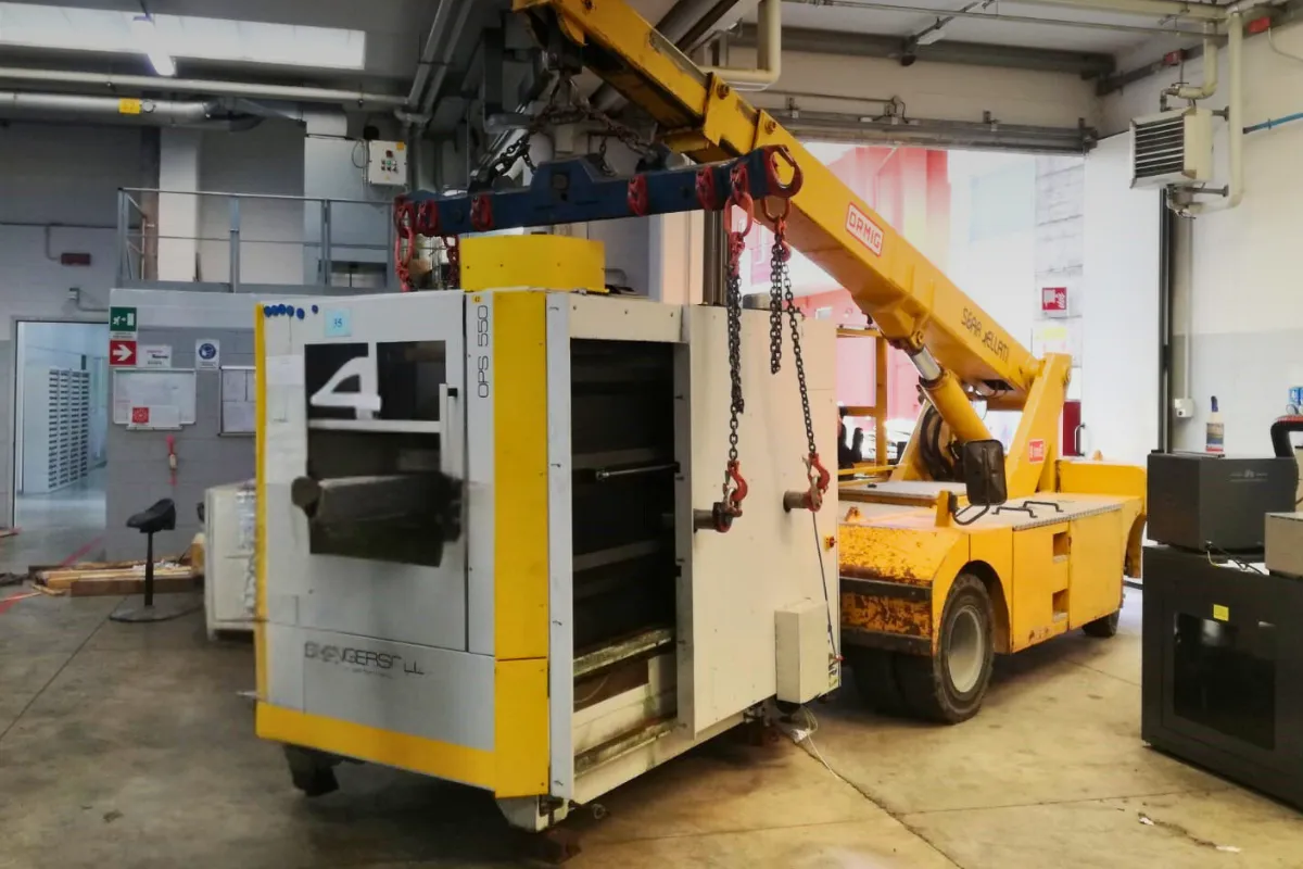 SPOSTAMENTO REPARTI PRODUTTIVI